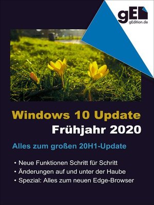cover image of Windows 10 Update--Frühjahr 2020